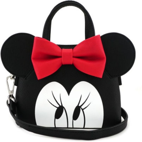 Loungefly Handbags - Loungefly Disney Minnie Mouse Eyes And Ears Mini H